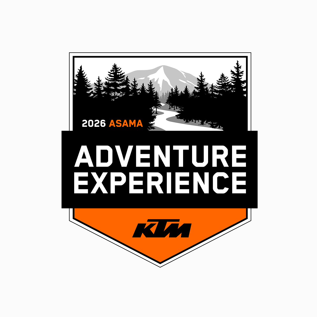 KTM ADVENTURE EXPERIENCE ASAMA 2026 キービジュアル