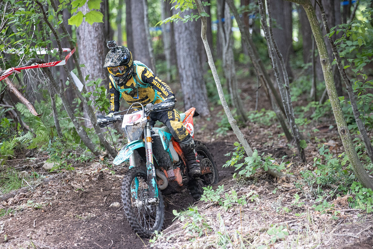 COMP-AA1クラス8位　勝山 聖 ／KTM 500 EXC-F