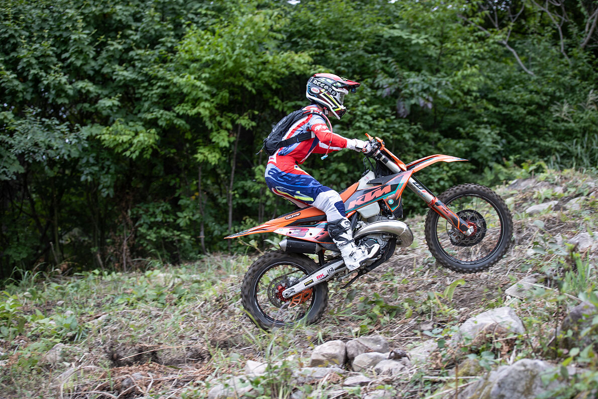 COMP-AA1クラス1位　矢野 和都 ／KTM 300 XC