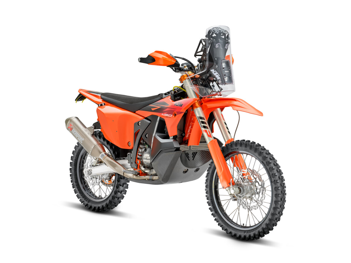 768378_2027 KTM 450 RALLY REPLICA _45_front_right_USA