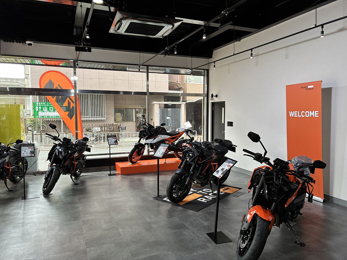 充実のラインナップを展示