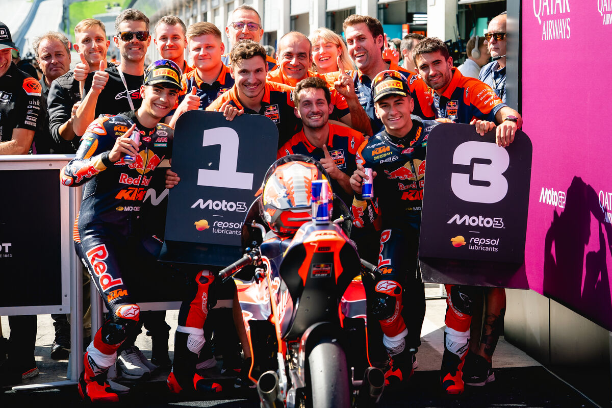Brian Uriarte & Red Bull KTM Ajo Moto3 Austria