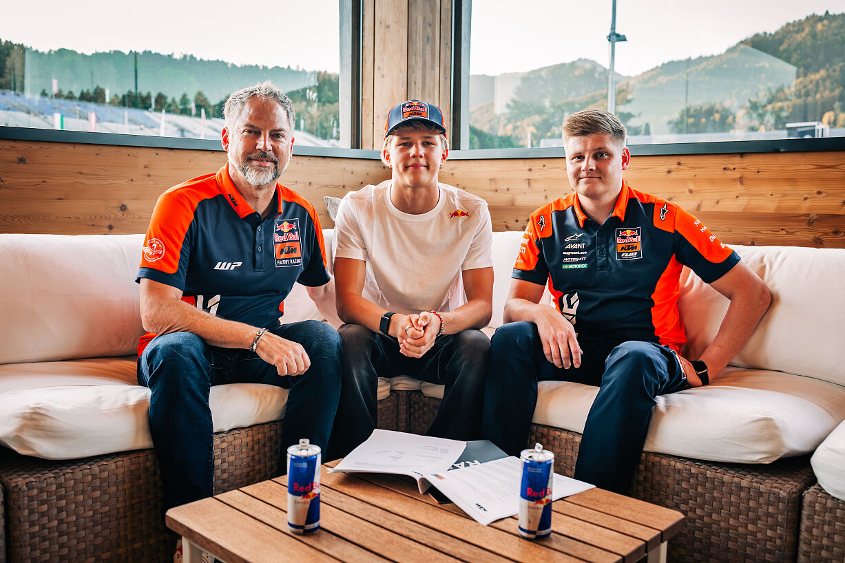 Rico Salmela 2027 Moto3 Red Bull KTM Ajo