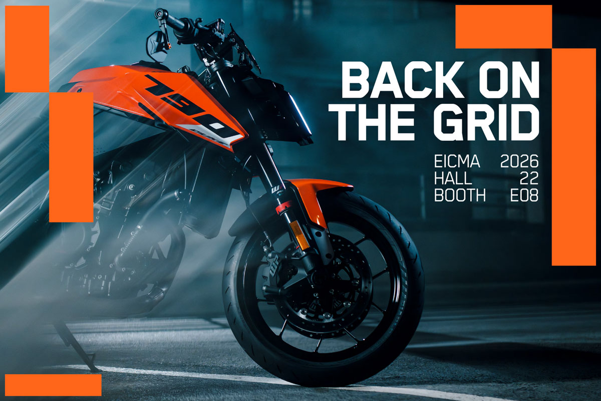 BACK ON THE GRID: KTM AT EICMA26