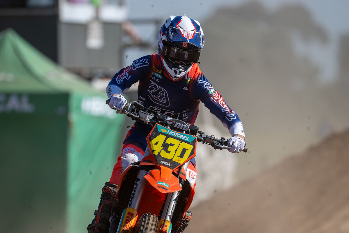 NATE PERRETT 03 - KTM JUNIOR RACING TEAM - AJMX SHEPPARTON