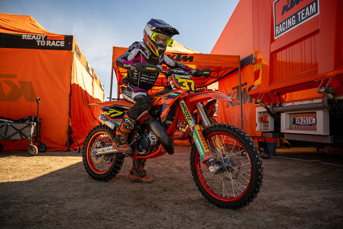 MASON EZERGAILIS 05 - KTM JUNIOR RACING TEAM - AJMX SHEPPARTON 
