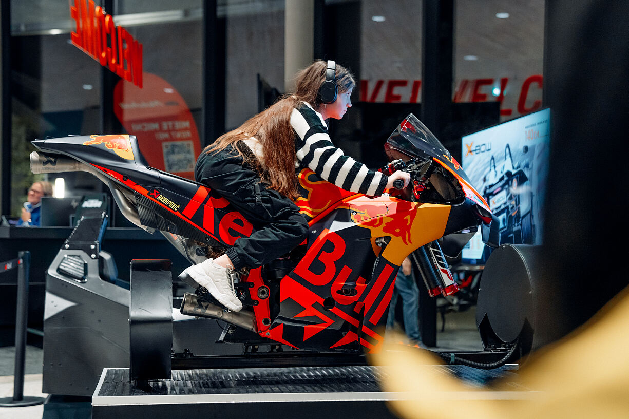 Simulator KTM Motohall