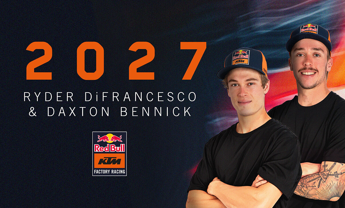 RYDER DIFRANCESCO AND DAXTON BENNICK - RED BULL KTM FACTORY RACING