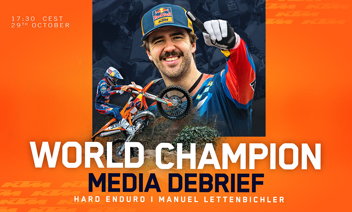 Red Bull KTM Factory Racing - Manuel Lettenbichler 2026 Hard Enduro World Champion Media Debrief