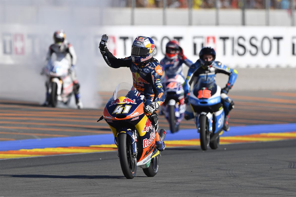 Brad Binder KTM RC 250 GP Valencia 2016