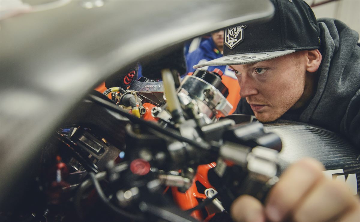 Bradley Smith KTM RC16 Box Valencia 2016