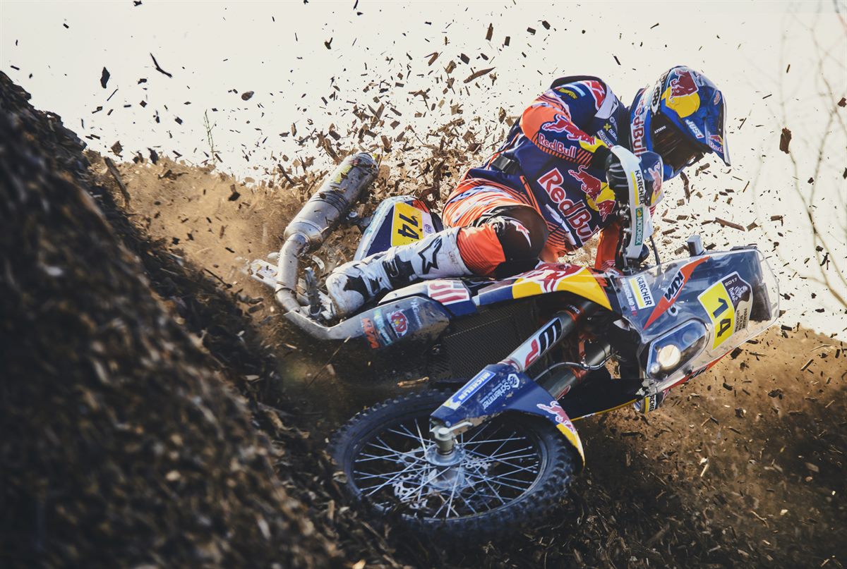 Sam Sunderland KTM 450 RALLY 2016
