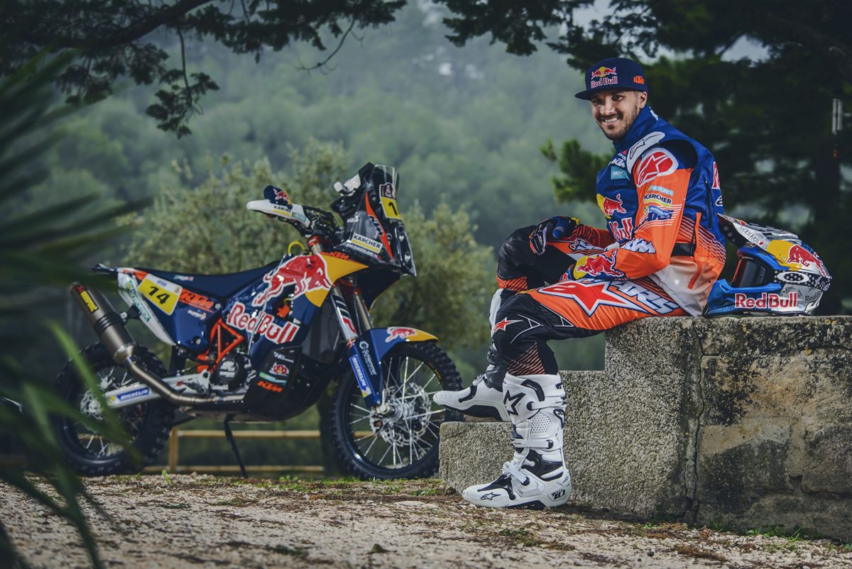 Sam Sunderland KTM 450 RALLY 2016