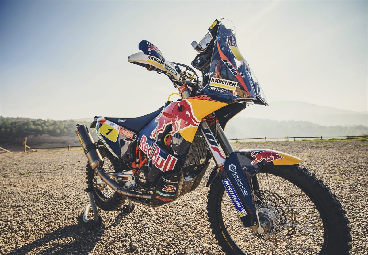 Toby Price KTM 450 RALLY 2016