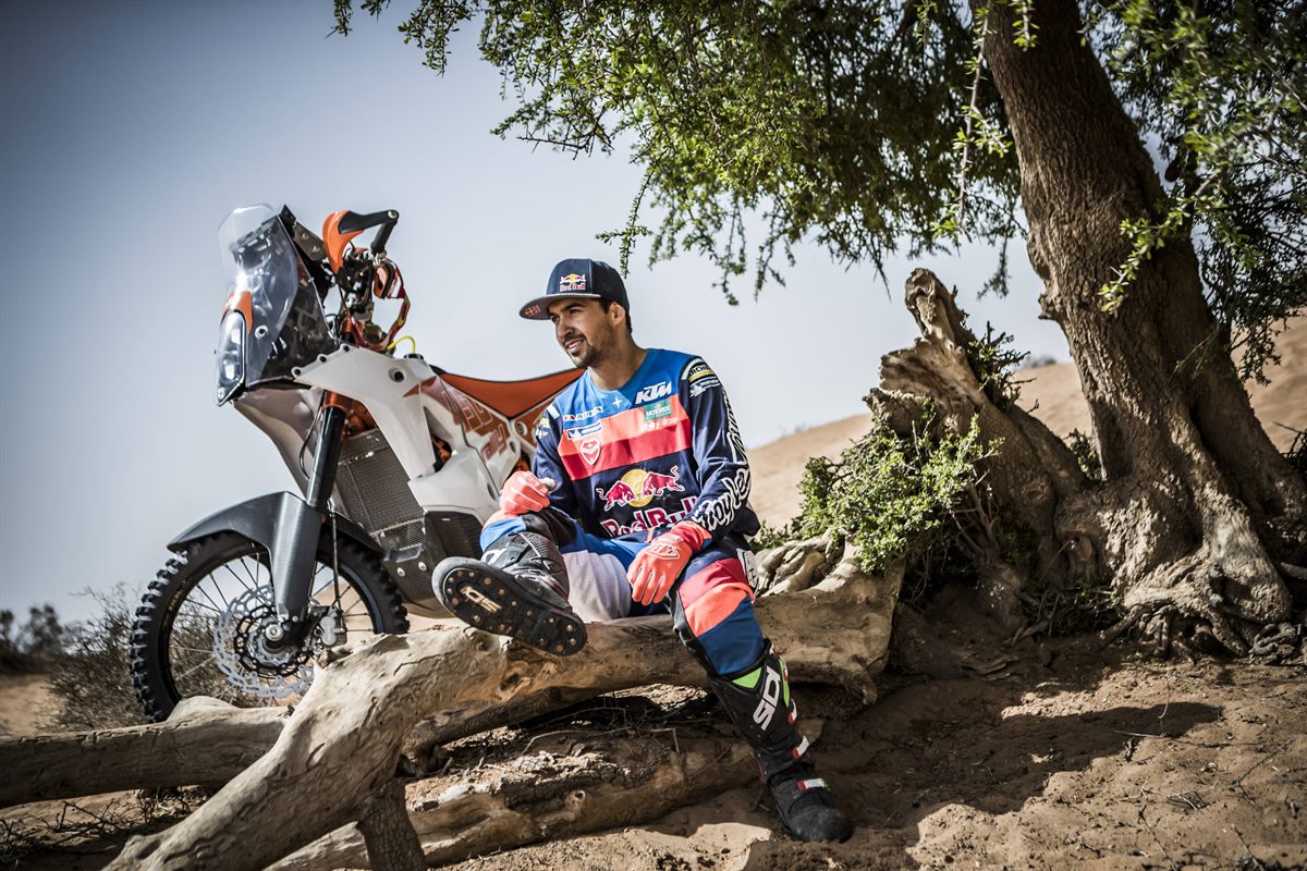 Ivan Ramirez KTM 450 RALLY OiLibya 2016
