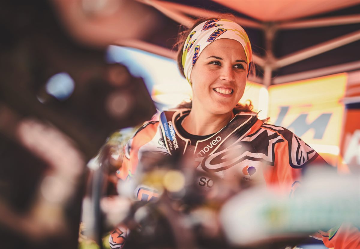 Laia Sanz KTM 450 RALLY 2016
