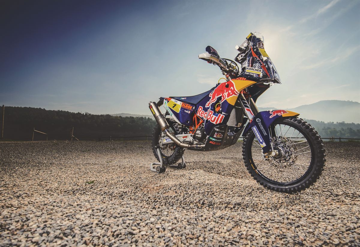 Toby Price KTM 450 RALLY 2016