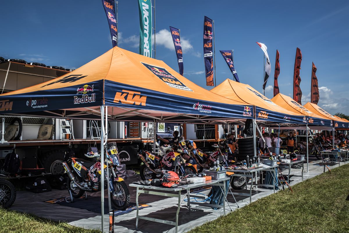 Bivouac Red Bull KTM Factory Racing Dakar 2017