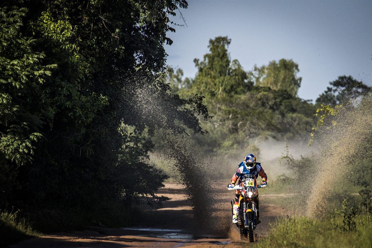 Sam Sunderland KTM 450 RALLY Dakar 2017