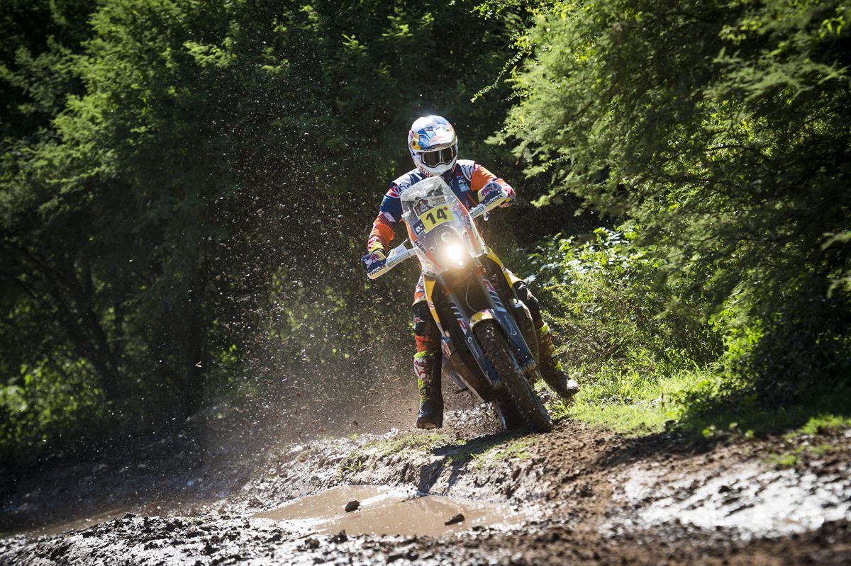 Sam Sunderland KTM 450 RALLY Dakar 2017