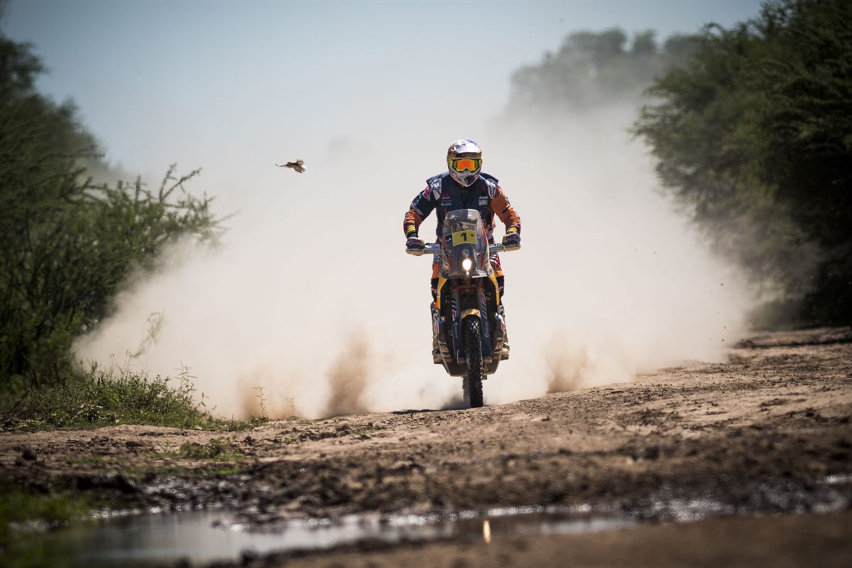 Toby Price KTM 450 RALLY Dakar 2017