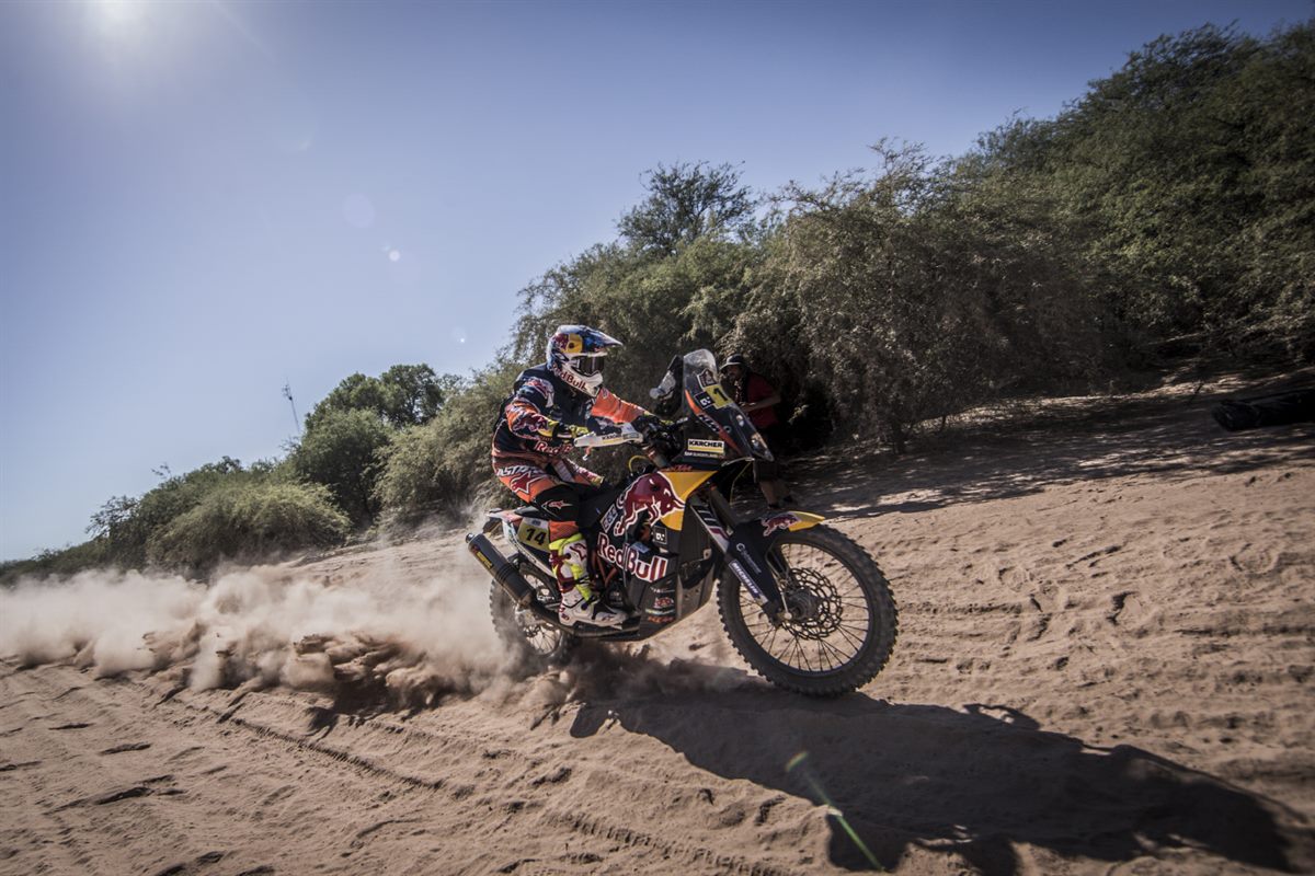 Sam Sunderland KTM 450 RALLY Dakar 2017