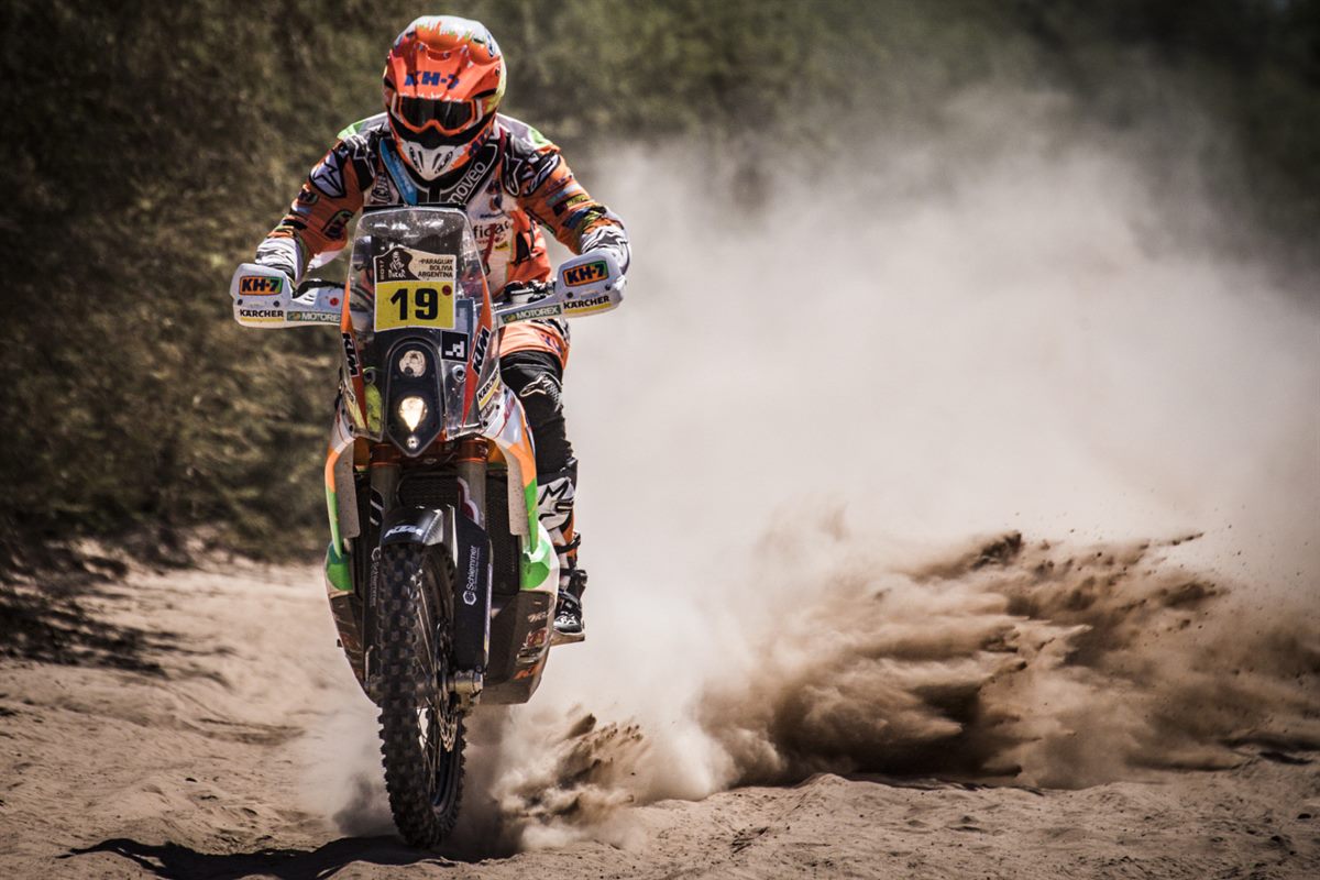 Laia Sanz KTM 450 RALLY Dakar 2017