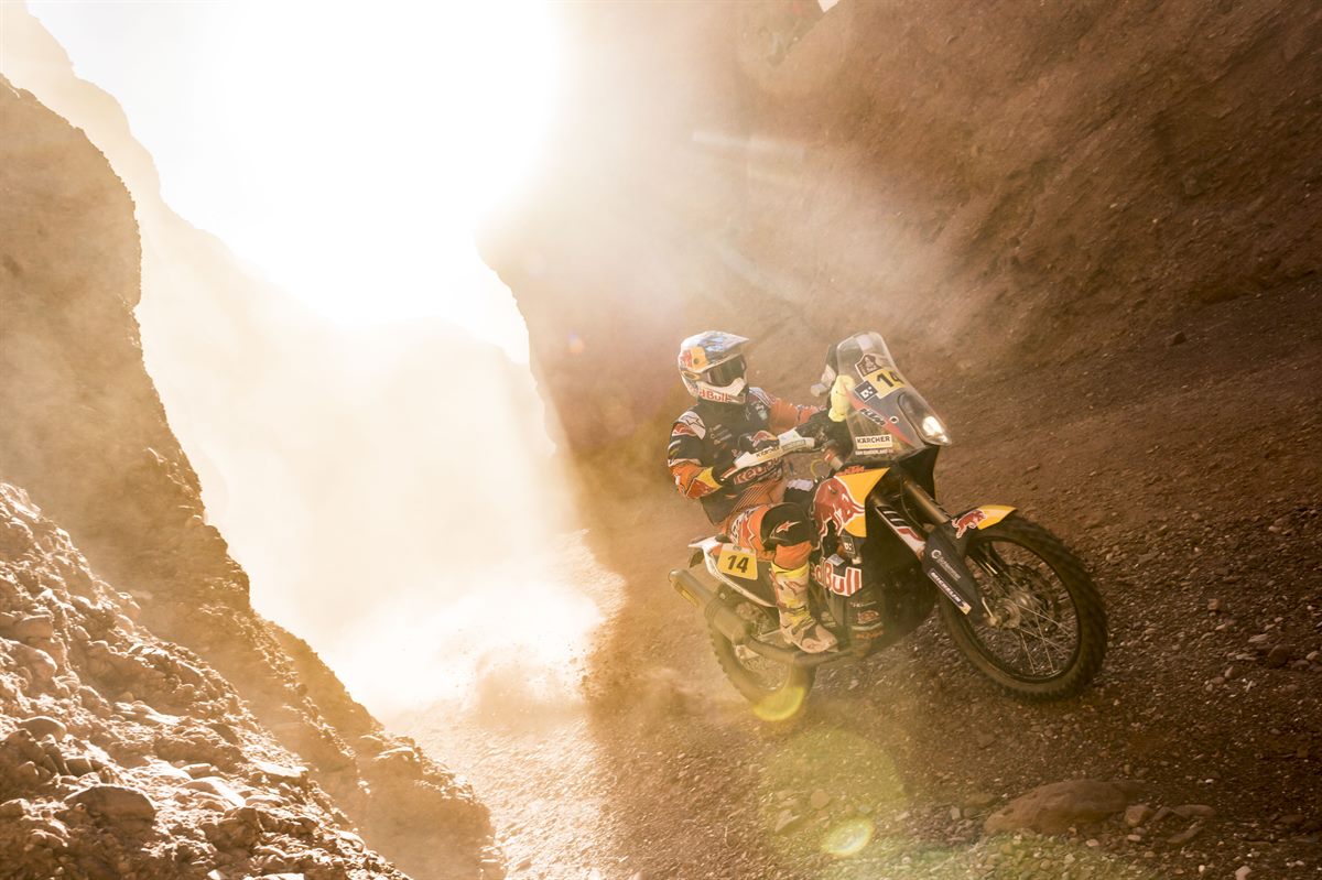 Sam Sunderland KTM 450 RALLY Dakar 2017