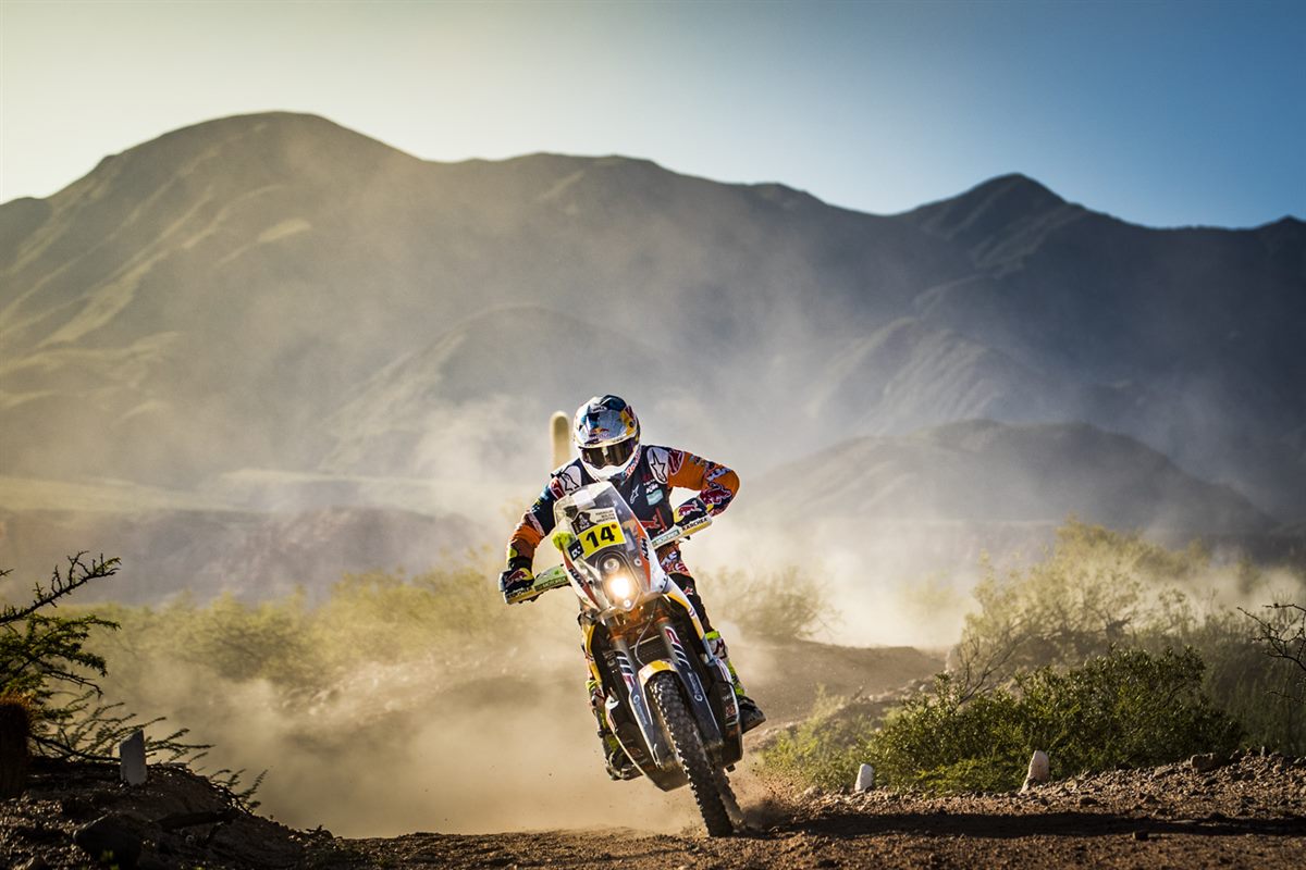 Sam Sunderland KTM 450 RALLY Dakar 2017