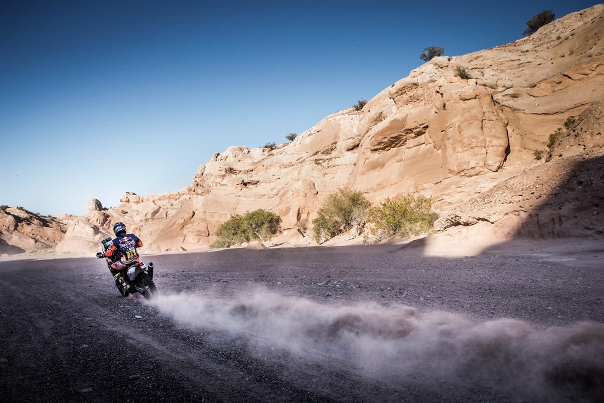 Sam Sunderland KTM 450 RALLY Dakar 2017