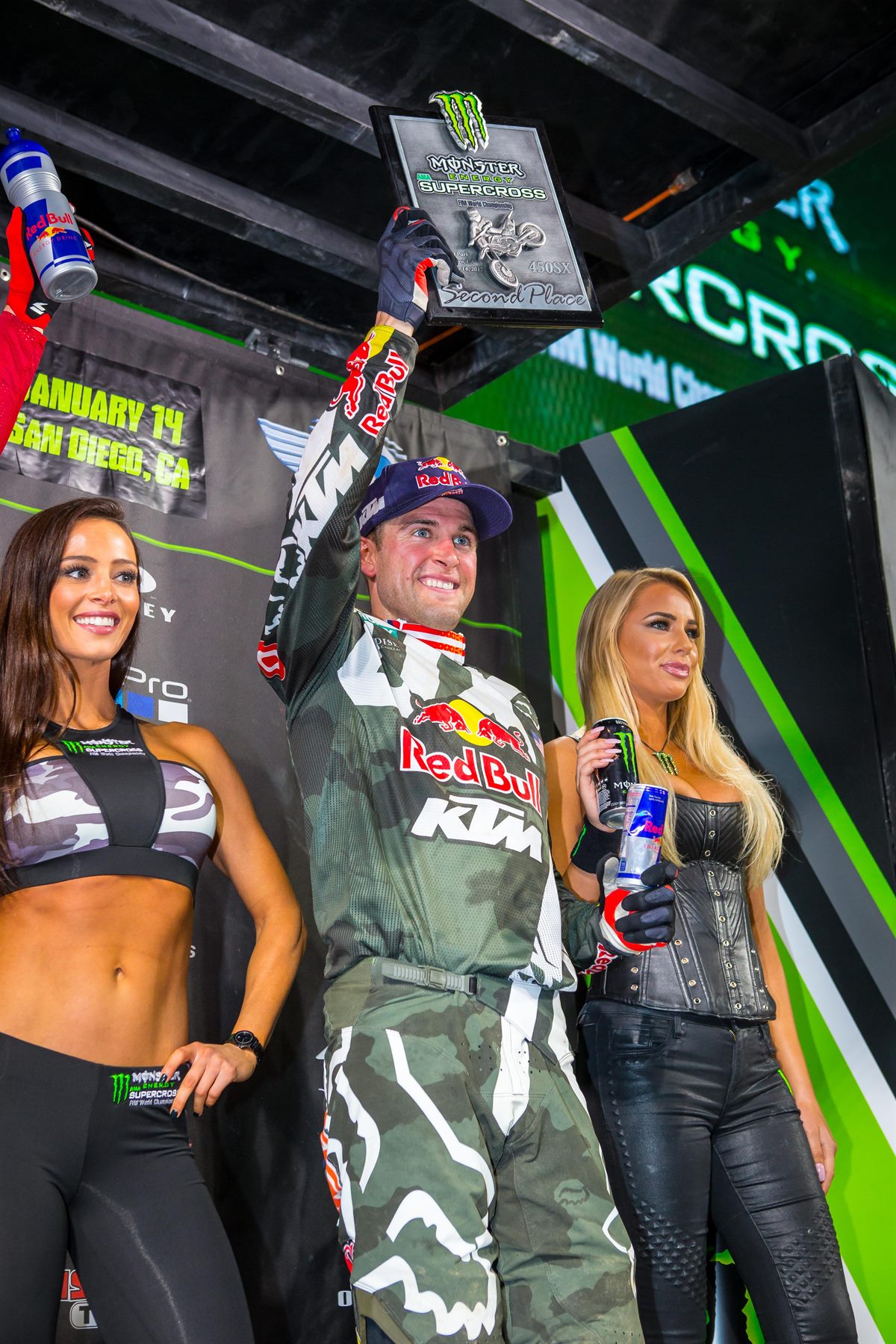 Ryan Dungey Podium San Diego 2017