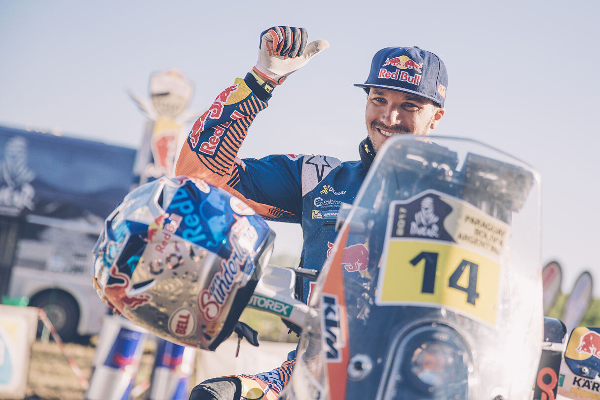 Sam Sunderland KTM 450 RALLY Dakar 2017
