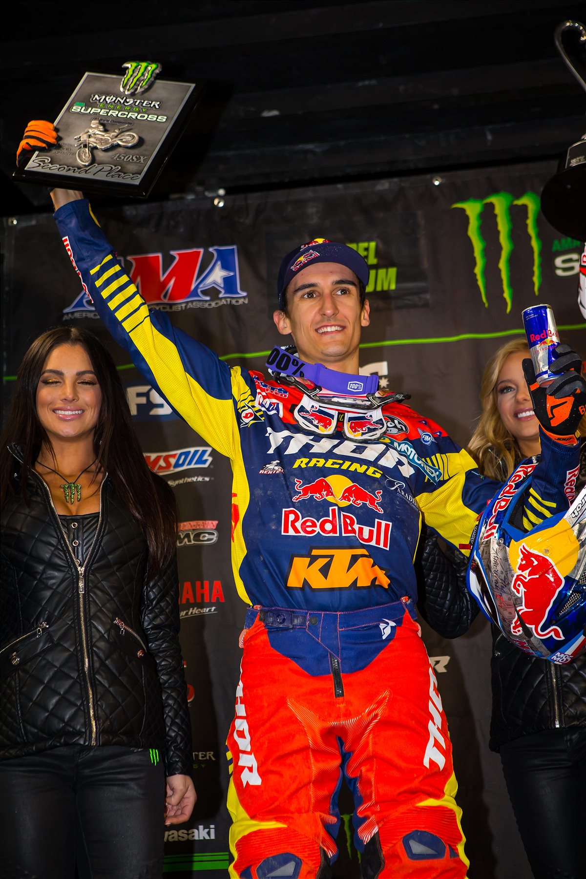Marvin Musquin Podium Anaheim 2 2017