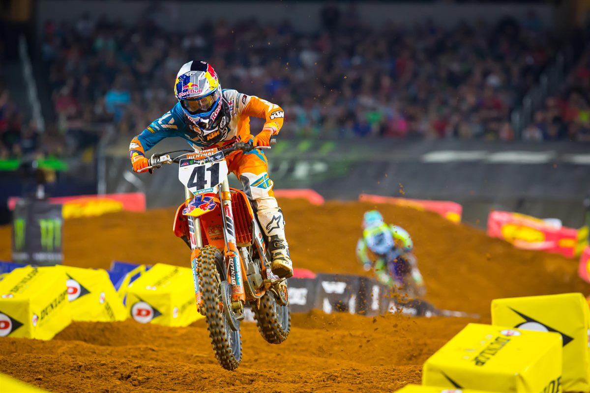 Trey Canard KTM 450 SX-F Arlington 2017