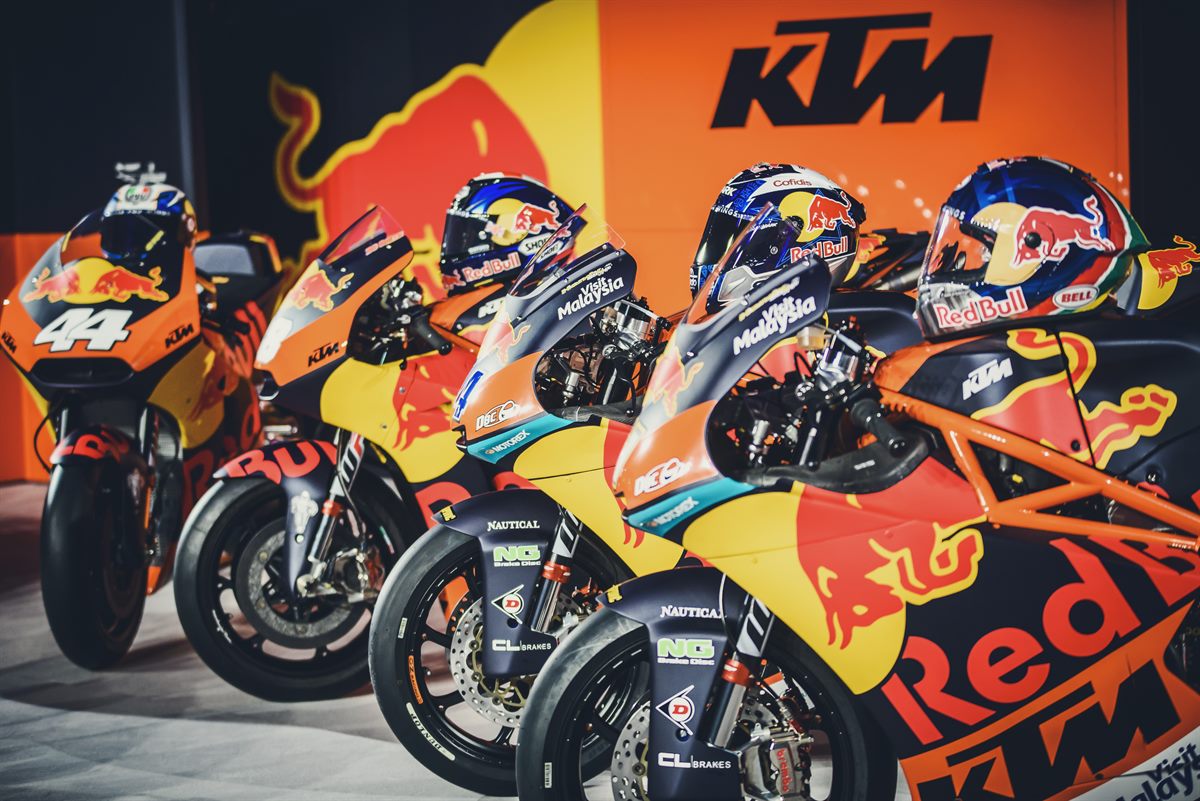 Red Bull KTM MotoGP Factory Racing Bikes 2017