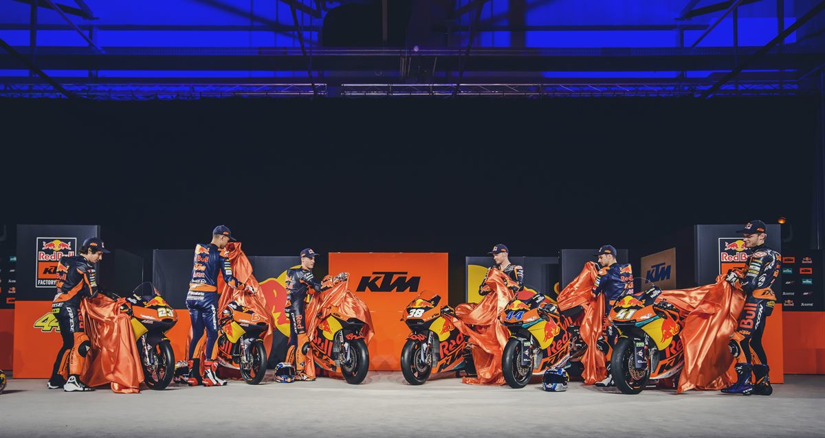 Red Bull KTM MotoGP Factory Racing Riders & Bikes 2017