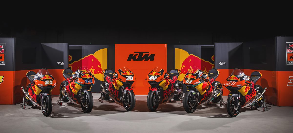 Red Bull KTM MotoGP Factory Racing Bikes 2017
