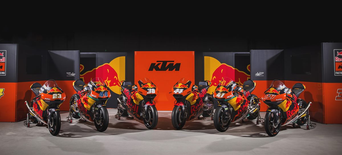 Red Bull KTM MotoGP Factory Racing Bikes 2017
