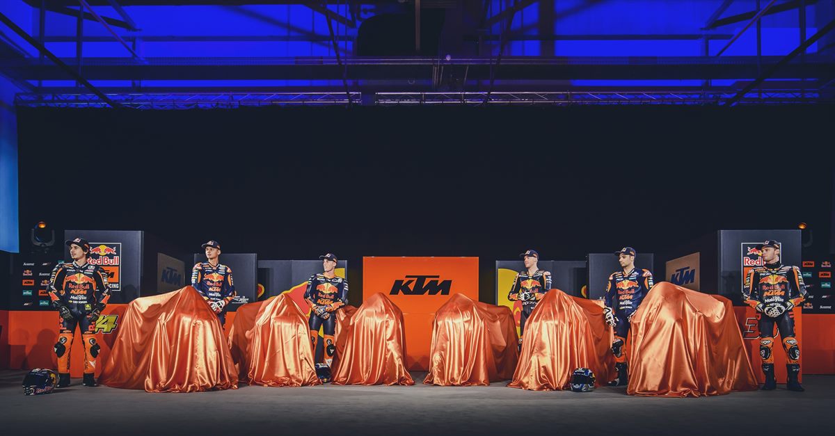 Red Bull KTM MotoGP Factory Racing Riders & Bikes 2017