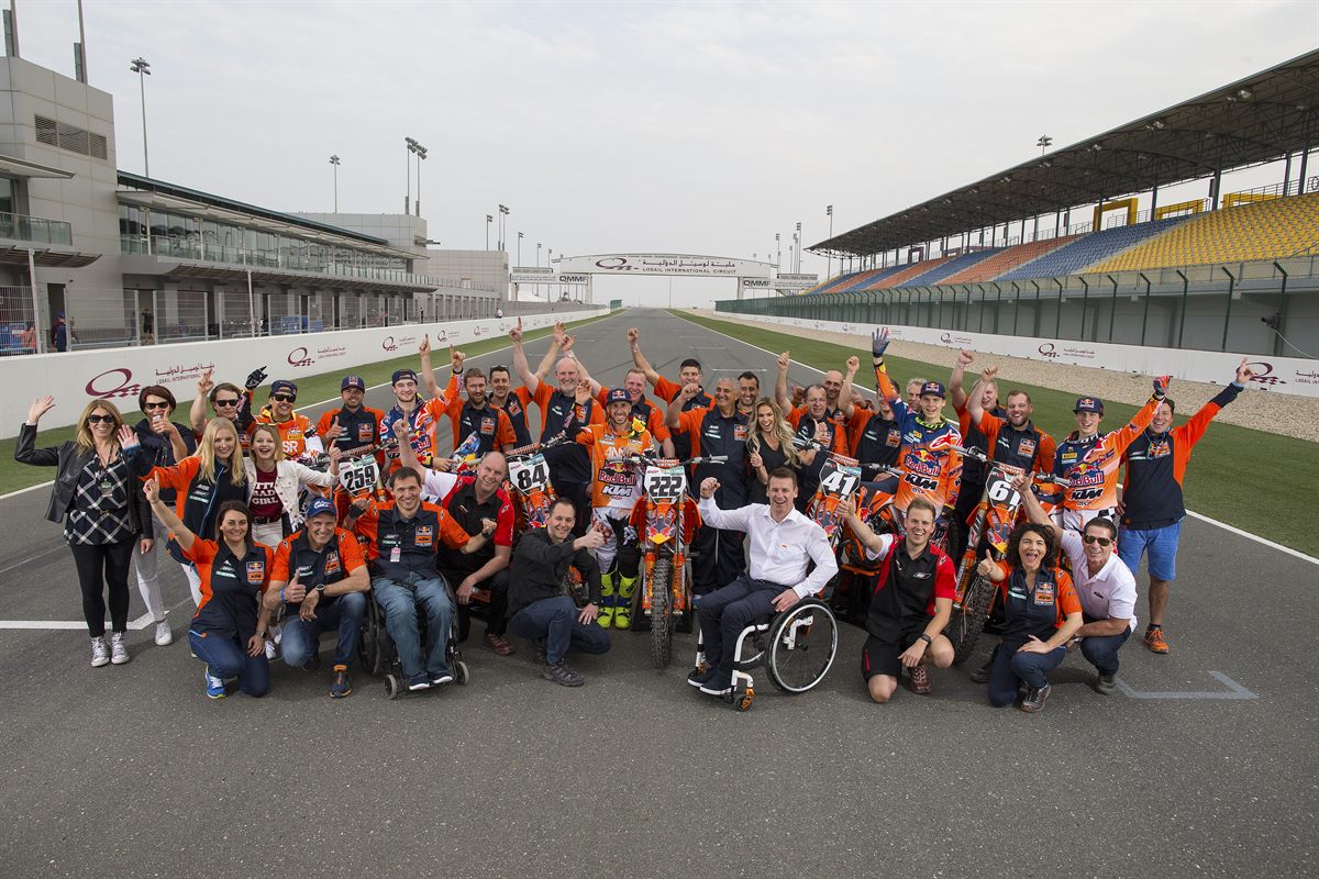 Red Bull KTM Motocross Factory Racing Team Losail 2017