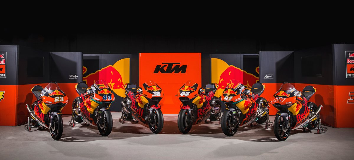 Red Bull KTM MotoGP Factory Racing Bikes 2017