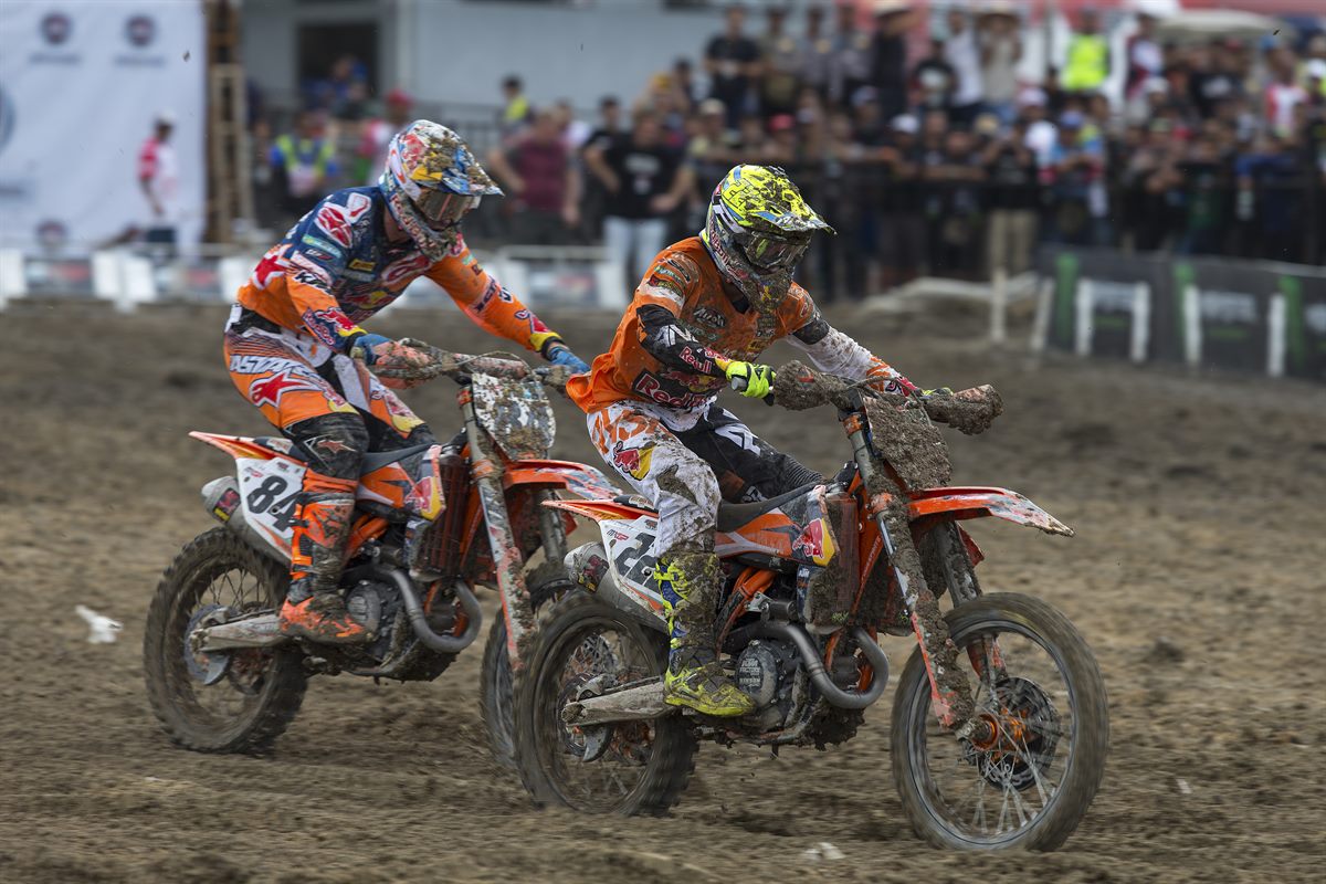 Tony Cairoli & Jeffrey Herlings KTM 450 SX-F Indonesia 2017