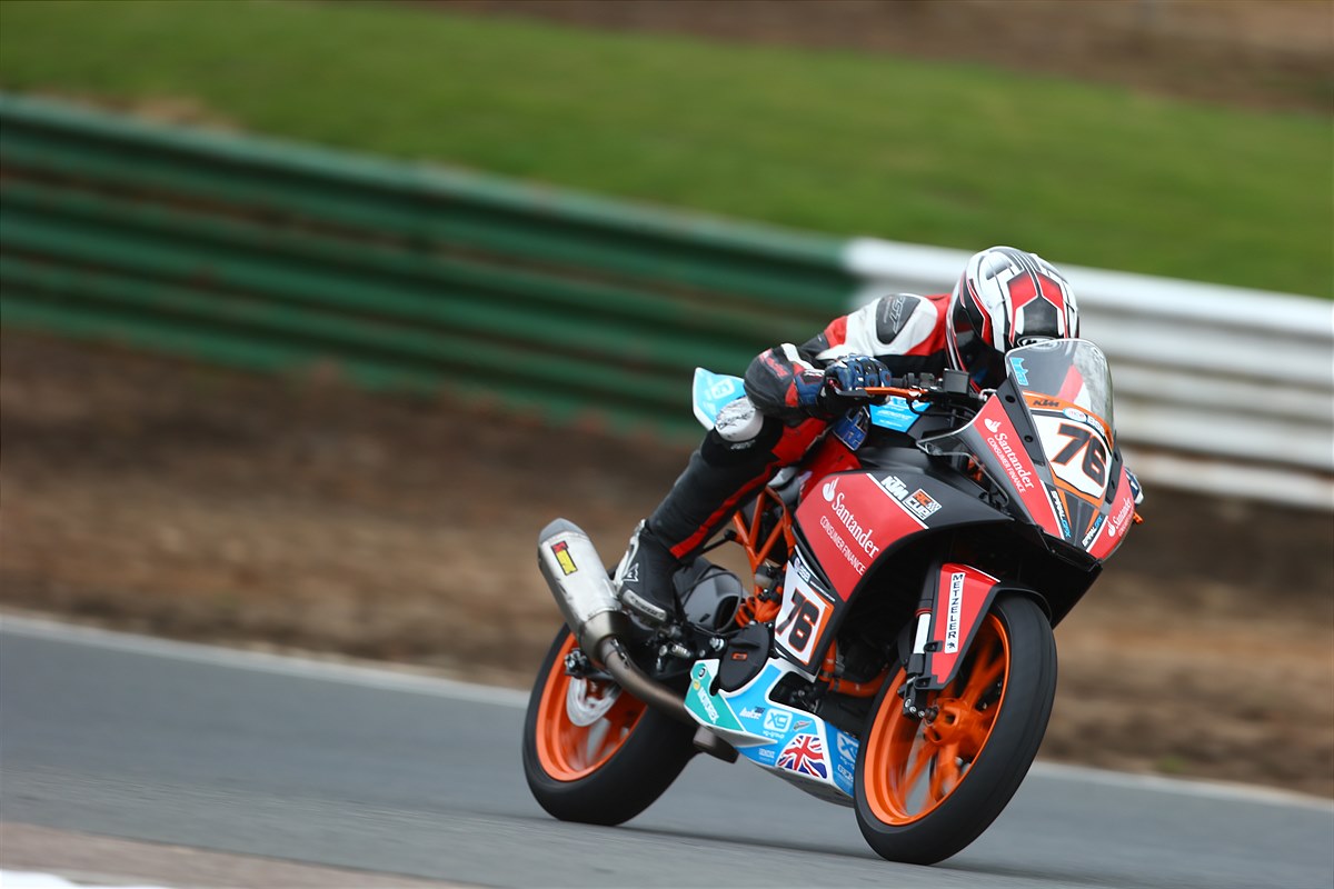 Luke Verway in testing