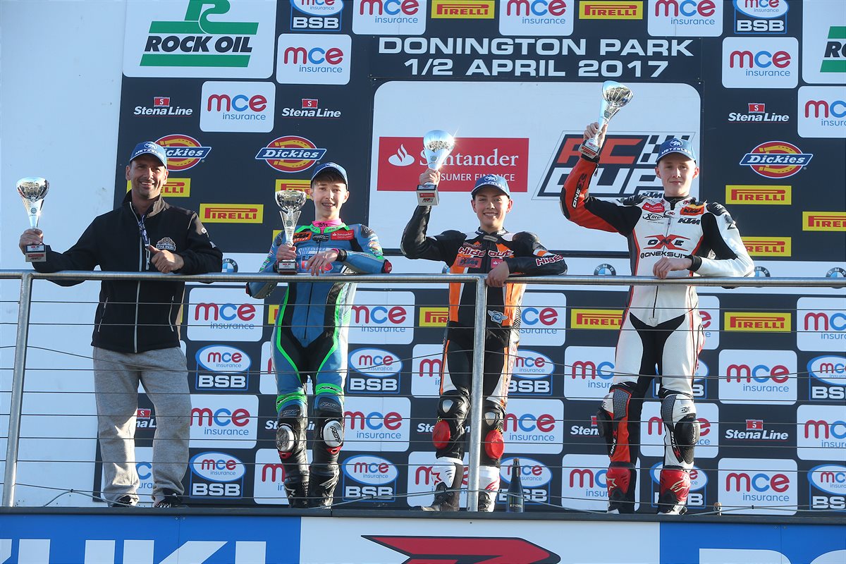 Race 3 podium Nixon Seabright Hart