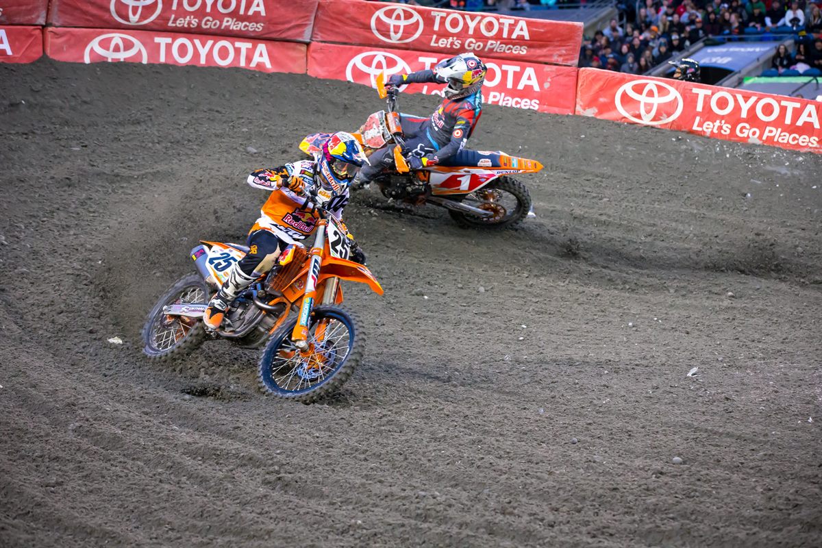 Marvin Musquin & Ryan Dungey KTM 450 SX-F Seattle 2017
