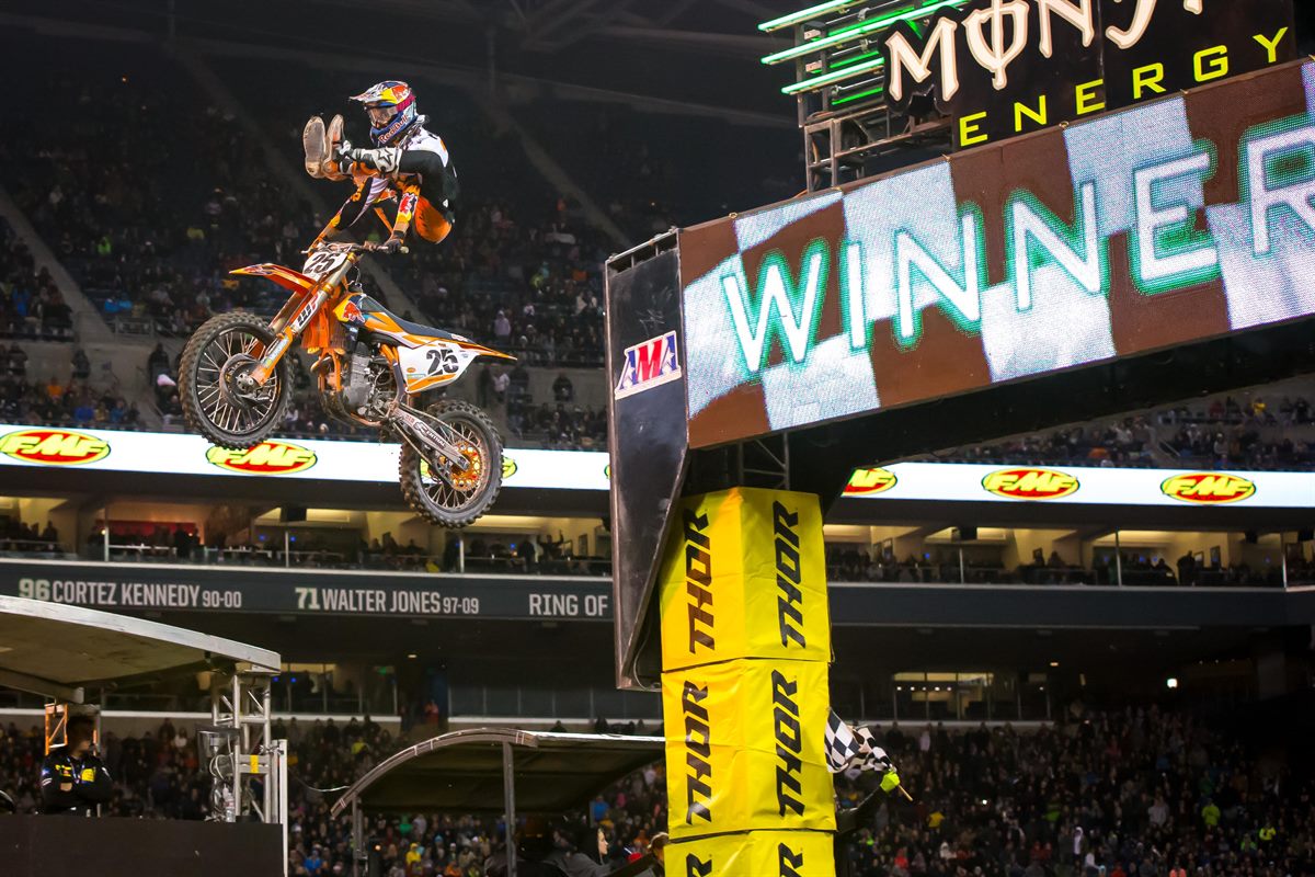 Marvin Musquin KTM 450 SX-F Seattle 2017