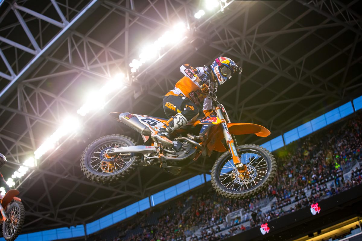 Marvin Musquin KTM 450 SX-F Seattle 2017