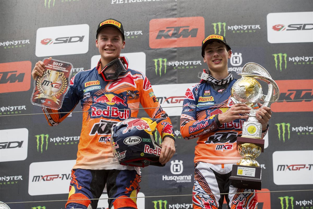 Pauls Jonass & Jorge Prado Podium Pietramurata 2017