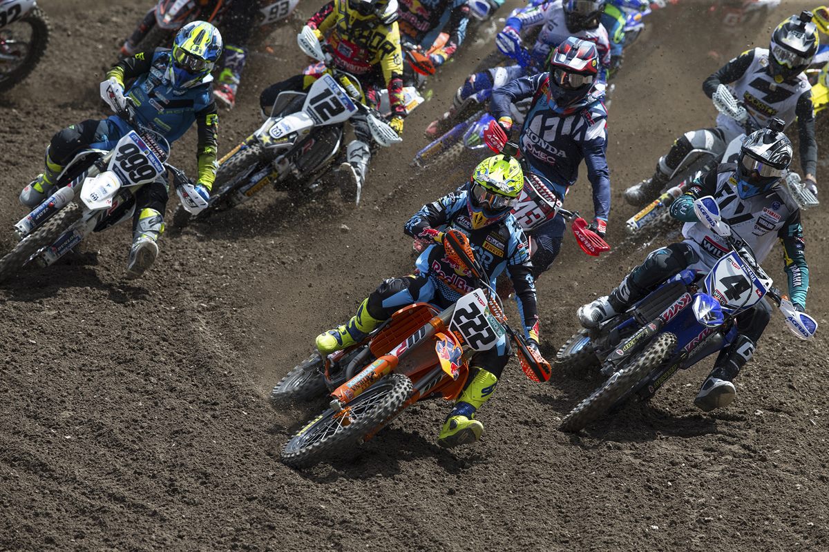 Tony Cairoli KTM 450 SX-F Start Pietramurata 2017