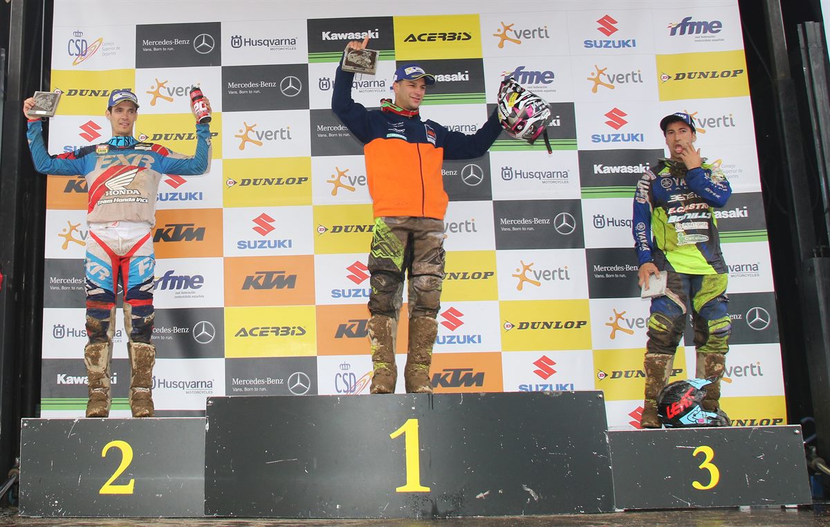 Podio MX1_Cto. España Motocross_As Neves (Pontevedra)